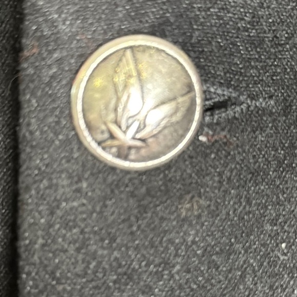 Philipp Plein Homme Men’s Black Wool Winter Coat Featuring 100% Leather Sleeves - Picture 2 of 16